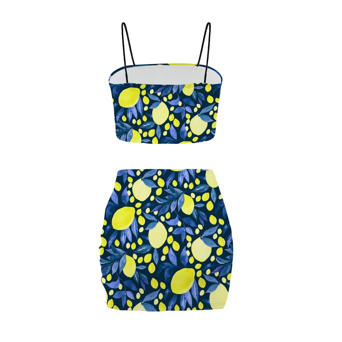 Women's Crop Tank Top & Mini Skirts Sets